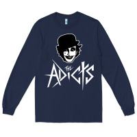 Navy the adicts Long Sleeve Tee - artisFamous
