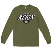 Army Green The Reign, Ontario Long Sleeve Tee - artisFamous