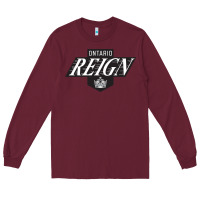 Burgundy The Reign, Ontario Long Sleeve Tee - artisFamous