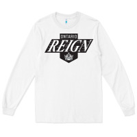White The Reign, Ontario Long Sleeve Tee - artisFamous