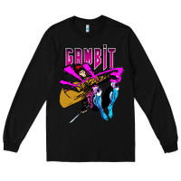 Black gambit Long Sleeve Tee - artisFamous