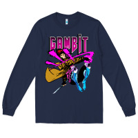 Navy gambit Long Sleeve Tee - artisFamous