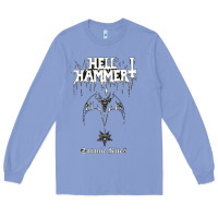 Colony Blue hell hammer Long Sleeve Tee - artisFamous