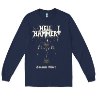 Navy hell hammer Long Sleeve Tee - artisFamous