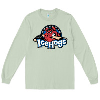 Matcha The Icehogs, Rockford Long Sleeve Tee - artisFamous