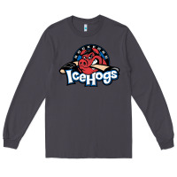 Smoke The Icehogs, Rockford Long Sleeve Tee - artisFamous