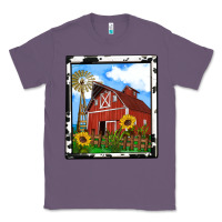 Lavender rustic western barn olivia Classic Tee - OliviaCreatesArt