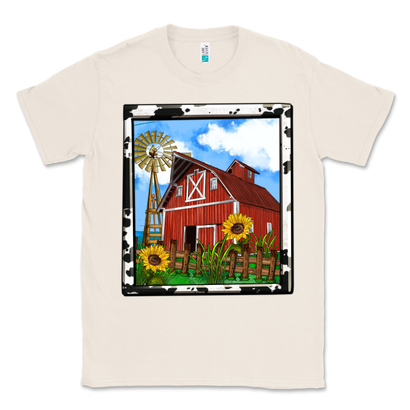 Rustic Western Barn Olivia Classic Tee by OliviaCreatesArt | Teevron