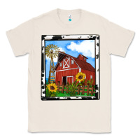 Natural rustic western barn olivia Classic Tee - OliviaCreatesArt