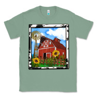 Sage rustic western barn olivia Classic Tee - OliviaCreatesArt