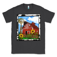 Smoke rustic western barn olivia Classic Tee - OliviaCreatesArt