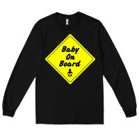 Black baby on board Long Sleeve Tee - artisFamous