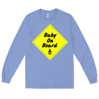 Colony Blue baby on board Long Sleeve Tee - artisFamous