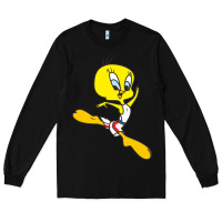 Black tweety bird Long Sleeve Tee - artisFamous