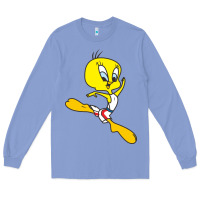 Colony Blue tweety bird Long Sleeve Tee - artisFamous