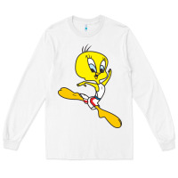 White tweety bird Long Sleeve Tee - artisFamous