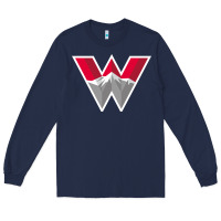 Navy Western Colorado Gift Long Sleeve Tee - artisFamous