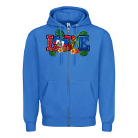 True Royal love haitian republic Zipper Hoodie - RanaPortraitStore