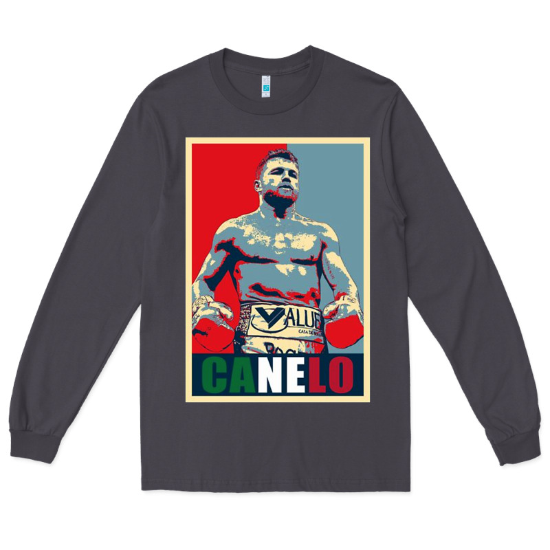 Canelo Alvarez Mexican Boxing Long Sleeve Tee by artisFamous | Teevron