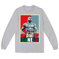 Moon Dust canelo alvarez mexican boxing Long Sleeve Tee - artisFamous