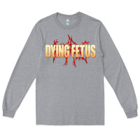 Heather Grey dying fetus 3 Long Sleeve Tee - artisFamous