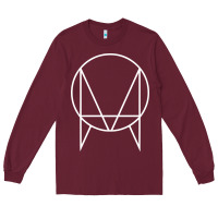 Burgundy owsla music Long Sleeve Tee - artisFamous