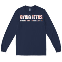 Navy dying fetus 4 Long Sleeve Tee - artisFamous