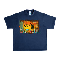 Navy western latina Urban Heavy Tee - BundleAndBundleShop