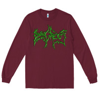 Burgundy dying fetus 5 Long Sleeve Tee - artisFamous