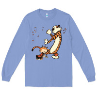 Colony Blue calvin dance party Long Sleeve Tee - artisFamous