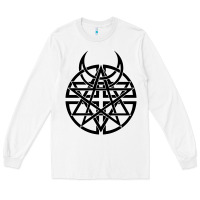White disturbed 1 Long Sleeve Tee - artisFamous