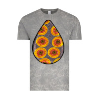 Cloud Rock african fabric pattern teardrop earrings 5 Vintage Tee - BundleAndBundleShop
