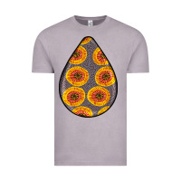 Vintage Zinc african fabric pattern teardrop earrings 5 Vintage Tee - BundleAndBundleShop