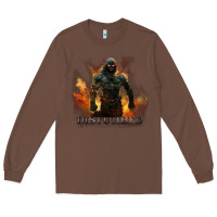 Chestnut disturbed 8 Long Sleeve Tee - artisFamous