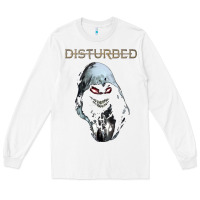 White disturbed 10 Long Sleeve Tee - artisFamous