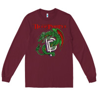 Burgundy deep purple 7 Long Sleeve Tee - artisFamous