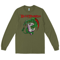 Army Green deep purple 7 Long Sleeve Tee - artisFamous