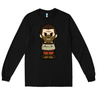 Black hannibal lecter chibi Long Sleeve Tee - artisFamous