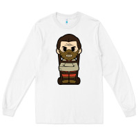 White hannibal lecter chibi Long Sleeve Tee - artisFamous
