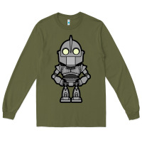 Army Green iron giant Long Sleeve Tee - artisFamous