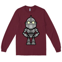 Burgundy iron giant Long Sleeve Tee - artisFamous