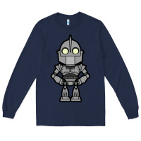 Navy iron giant Long Sleeve Tee - artisFamous