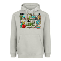 Moon Dust being a teacher makes my life complete Heavyweight Hoodie - RanaPortraitStore