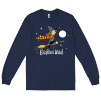 Navy brightest witch Long Sleeve Tee - artisFamous