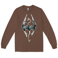 Chestnut skyrim Long Sleeve Tee - artisFamous