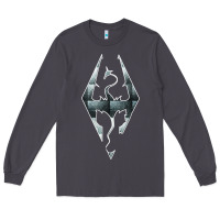 Smoke skyrim Long Sleeve Tee - artisFamous