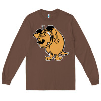 Chestnut smile mumbly muttley dog Long Sleeve Tee - artisFamous