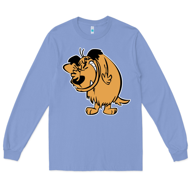 Smile Mumbly Muttley Dog Long Sleeve Tee by artisFamous | Teevron