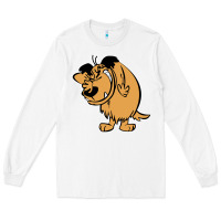 White smile mumbly muttley dog Long Sleeve Tee - artisFamous