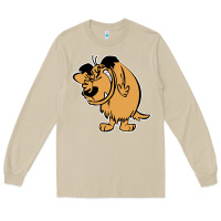 Mushroom smile mumbly muttley dog Long Sleeve Tee - artisFamous